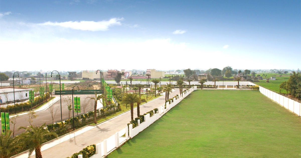 Aerial view of a prime property listed by Property Plan, Best Real Estate in Lahore Pakistan,  residential development