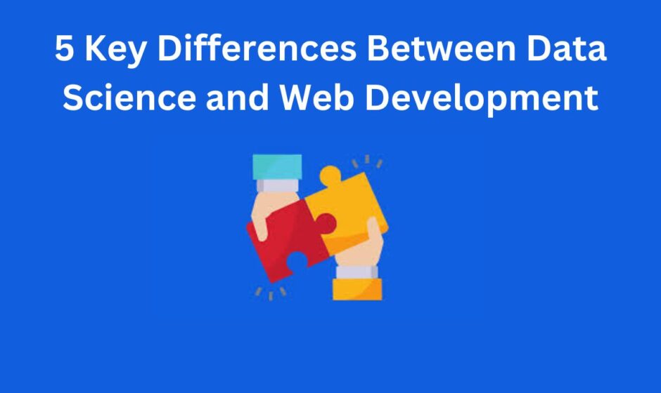 5 Key Differences Between Data Science and Web Development