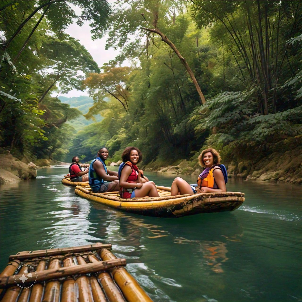Bamboo Rafting in Jamaica: A Serene Journey Through Nature