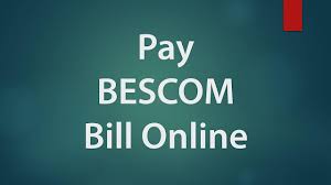 BESCOM online payment