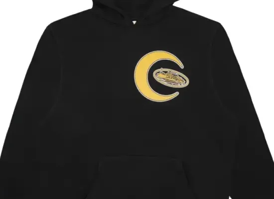 Corteiz Crescent Hoodie Black