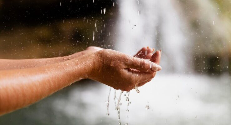 Drinking Rain Water