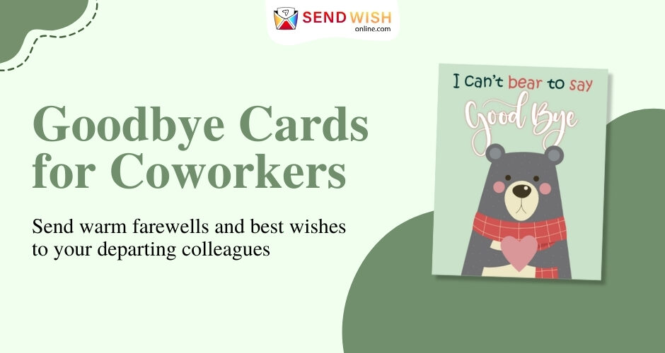 Goodbye cards