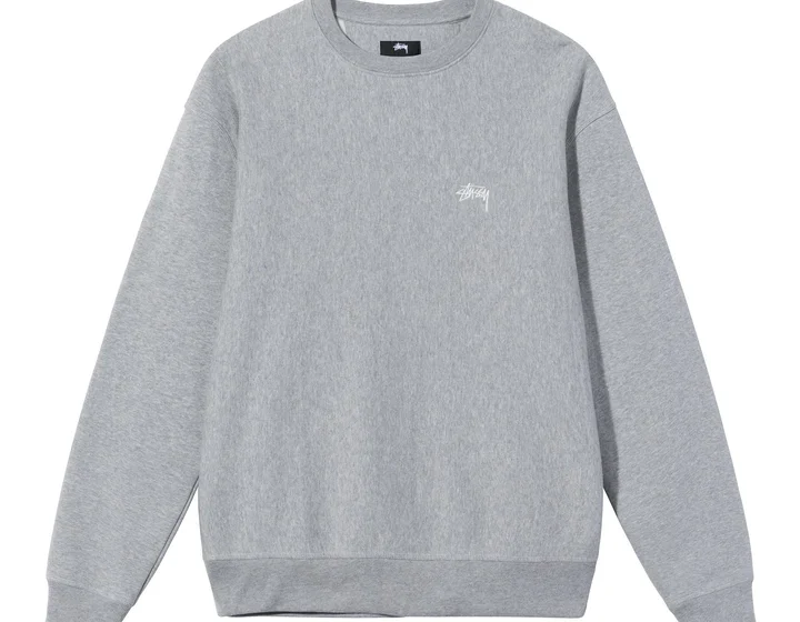 Stüssy Stock Logo Crew Sweatshirt