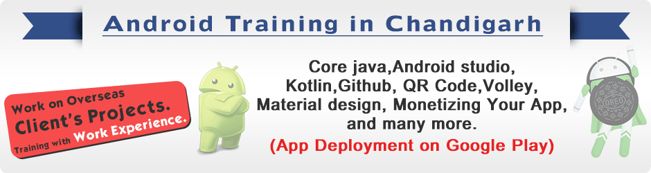 Android course in Chandigarh