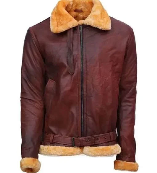 Ryan-Reynolds-Spirited-Shearling-Leather-Jacket