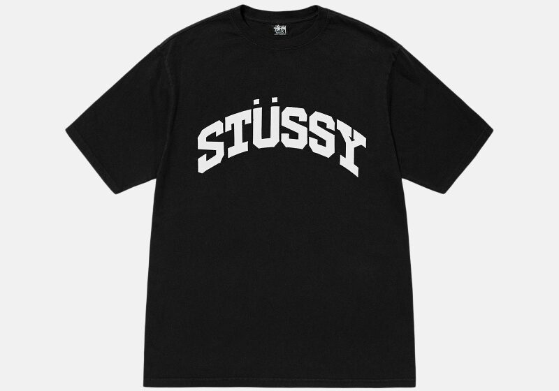 Stüssy Block Sport Pigment Dyed T-shirts Herren Schwarz