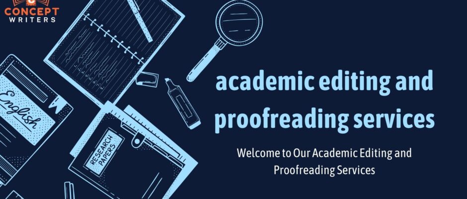 academic editing and proofreading services