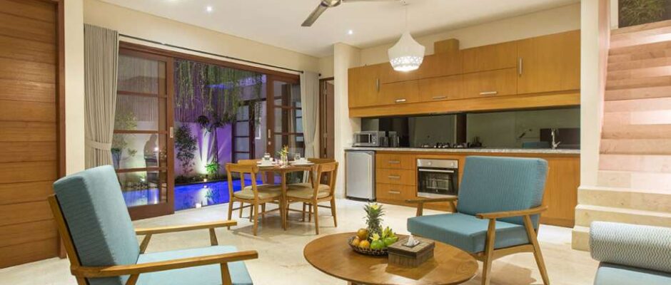 2-bedroom pool villas in legian