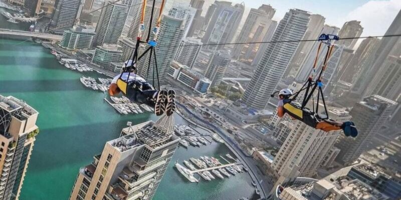 Dubai Marina Zipline