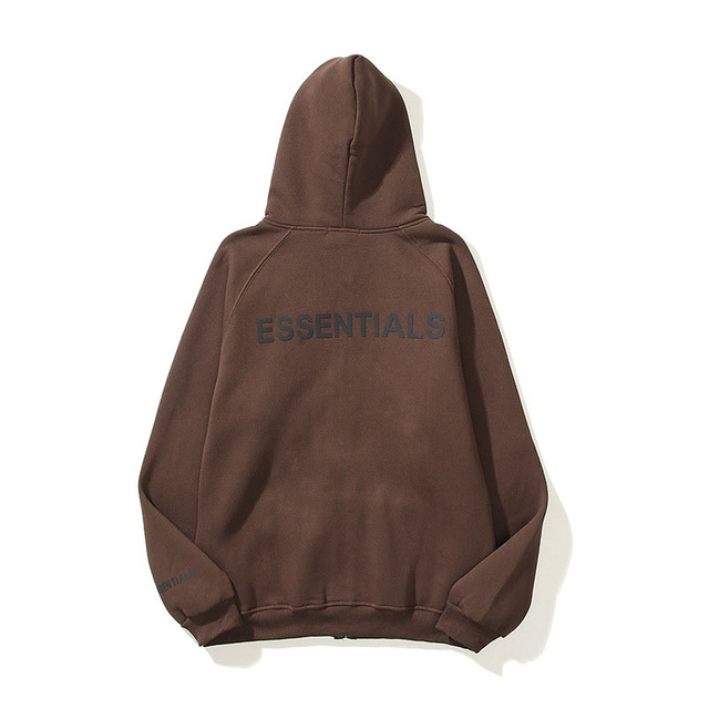 Brown Essentials Hoodie Versatile Comfort for All