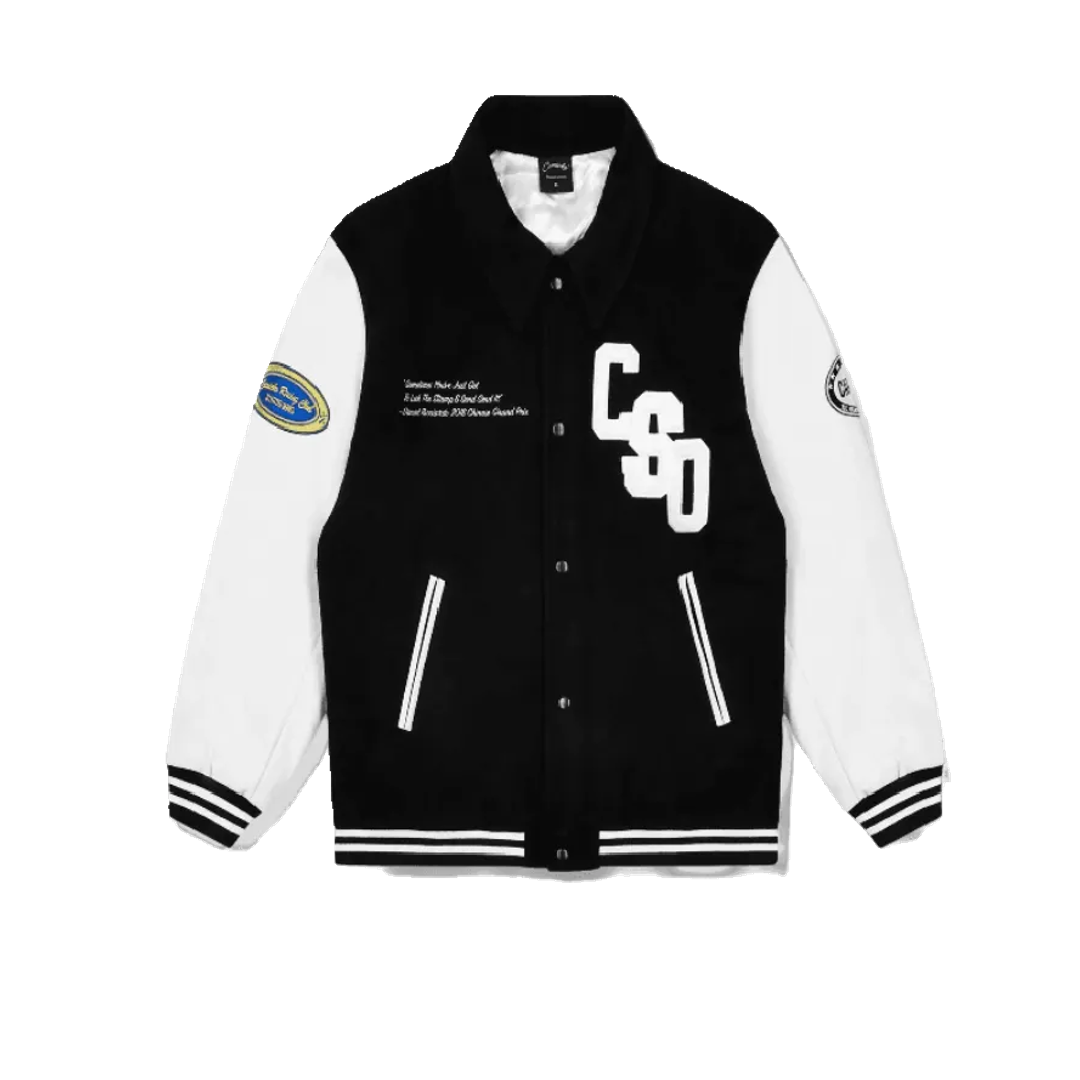 Carsicko Varsity Jacket Black: A Perfect Blend of Classic Style and Modern Appeal