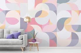 Geometric Pattern Wall Paper