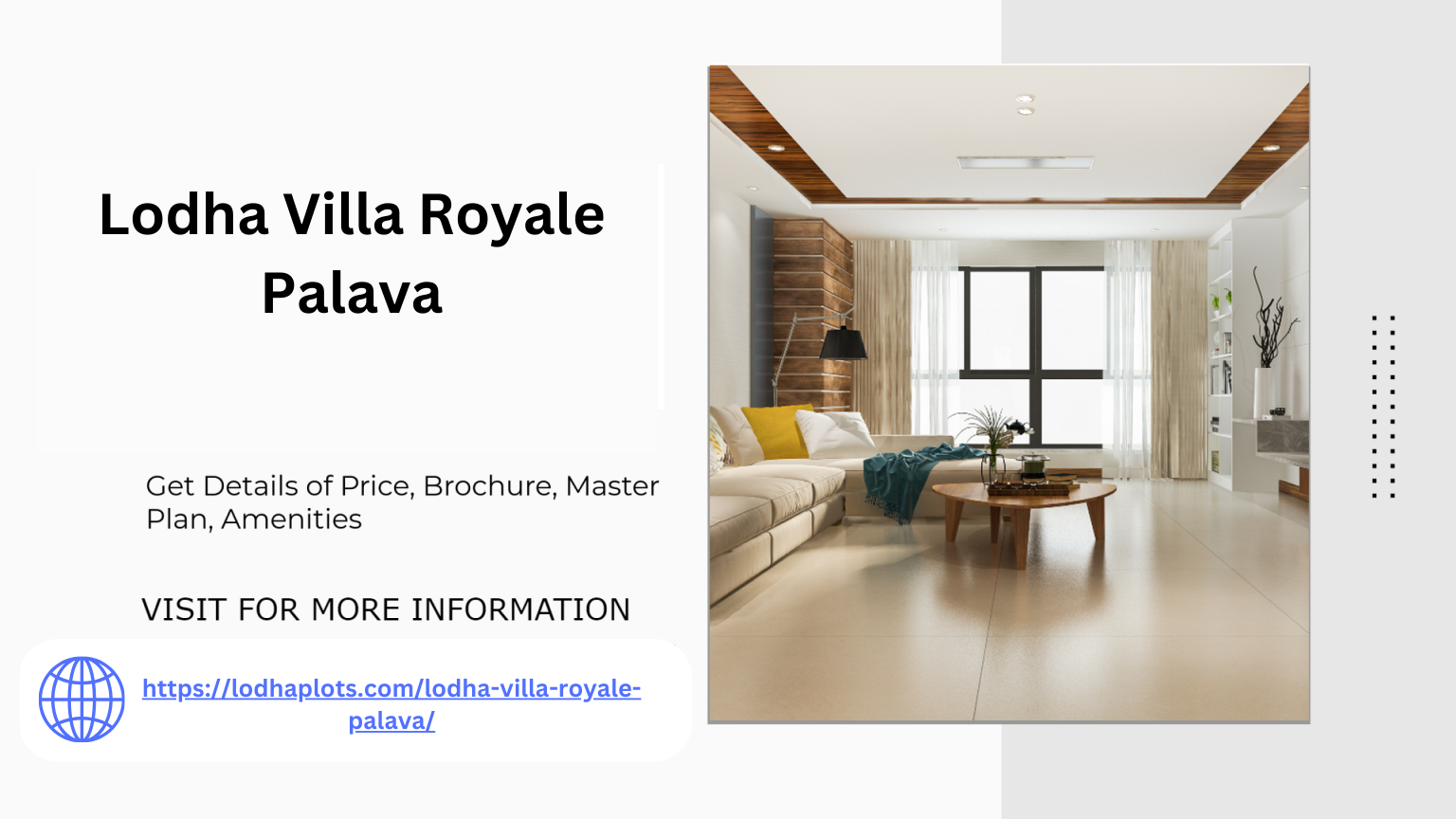 Villa Living Redefined at Lodha Villa Royale Palava