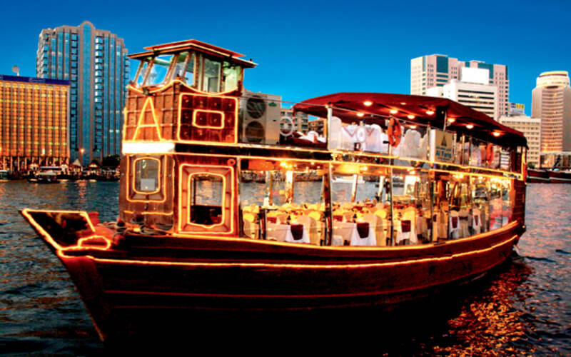 Dhow Cruise Dubai Creek timings