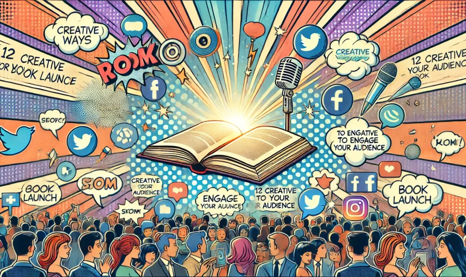 12 Creative Ways to Engage Your Audience for a Book Launch
