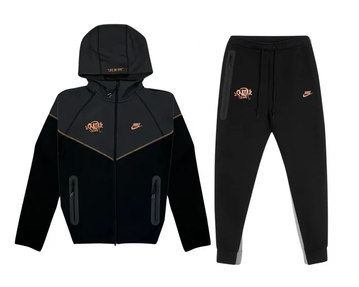 CENTRAL-CEE-X-NIKE-TECH-FLEECE-SET-BLACK-ANTHRACIT