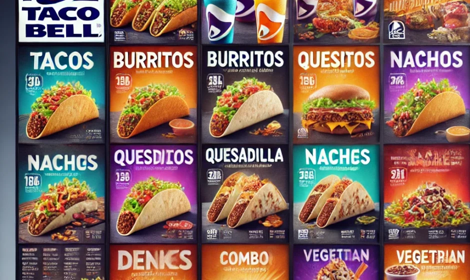 Taco Bell Breakfast Menu