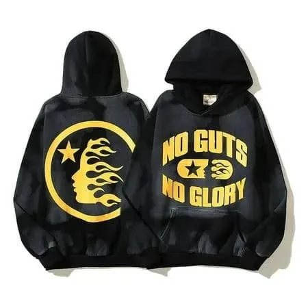 No Guts No Glory Black Hellstar Hoodie