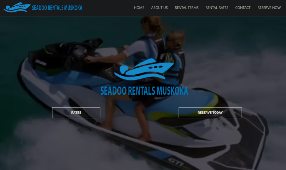 Seadoo Muskoka Boat rentals