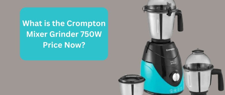 What is the Crompton Mixer Grinder 750W Price Now