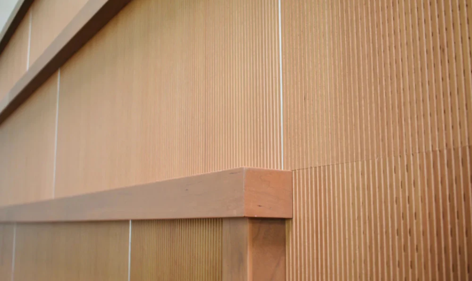 Slotted Wood Wall Panels