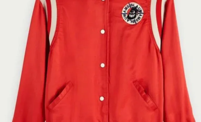 9-1-1-S04-Henrietta-Wilson-Red-Bomber-Jacket