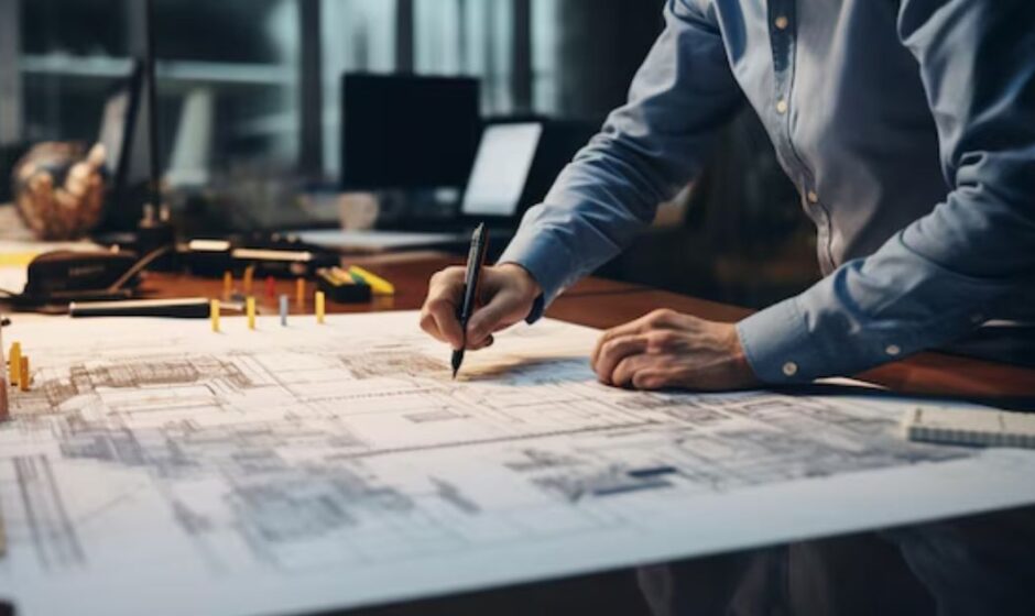 Architect Planning Turning Ideas into Blueprints