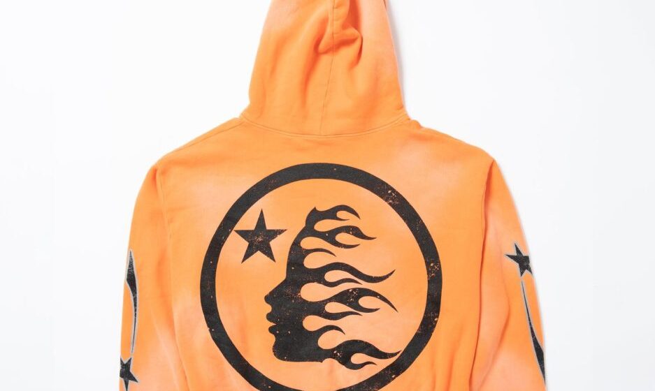 Orange Hellstar Hoodie