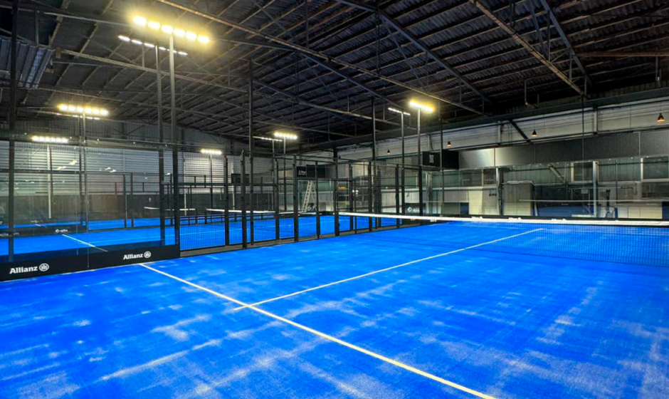 indoor padel courts dubai