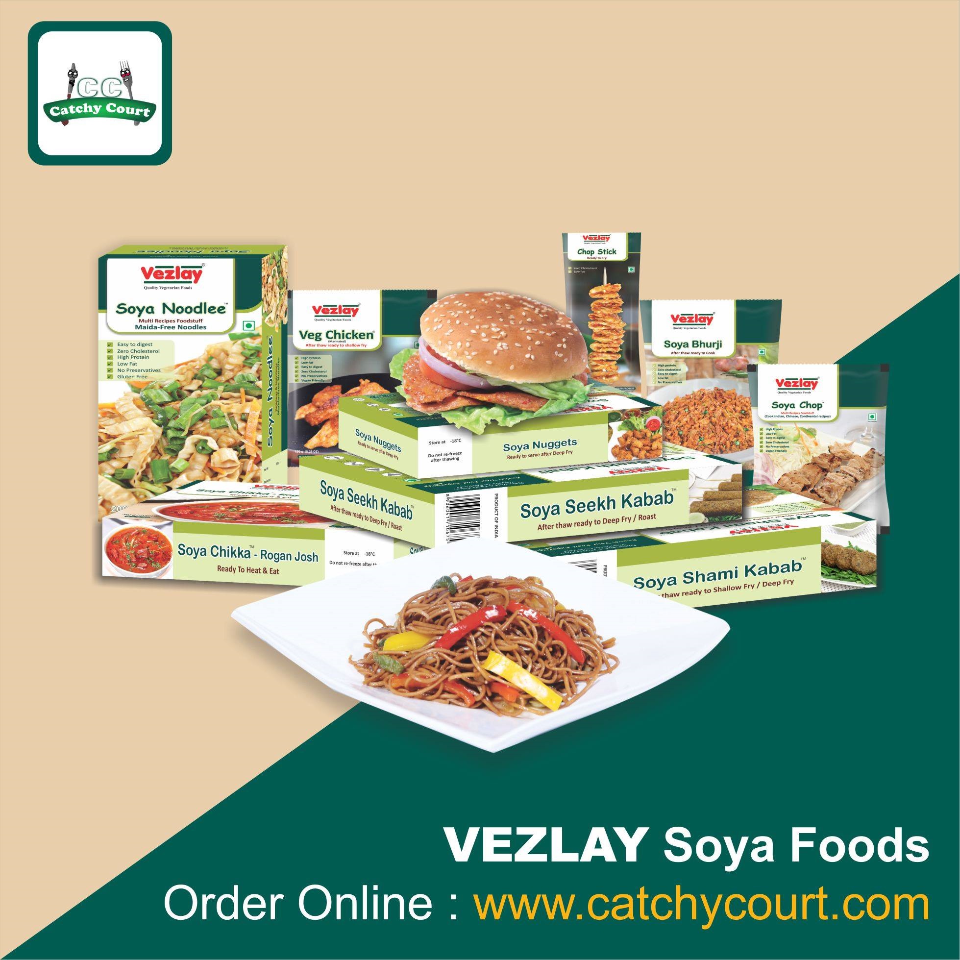 Vezlay Products: The Best Substitute for Non-Veg Foods – Buy from Catchy Court