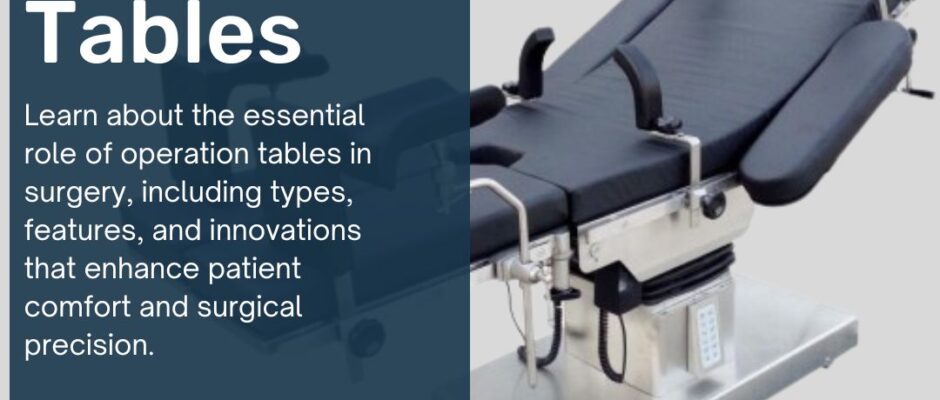 Operation tables