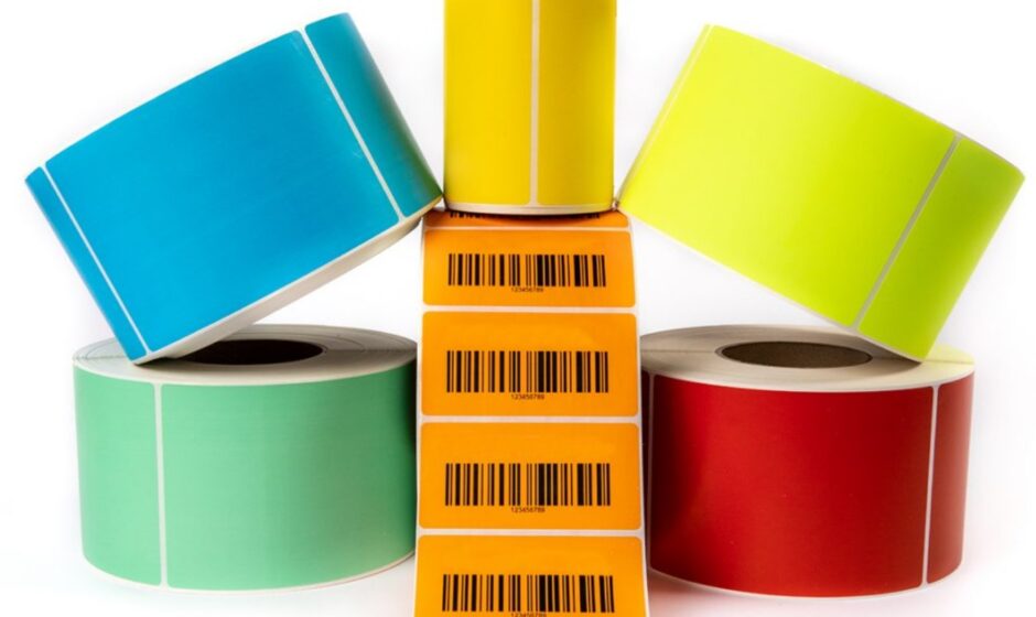 Custom Die-Cut Roll Labels: