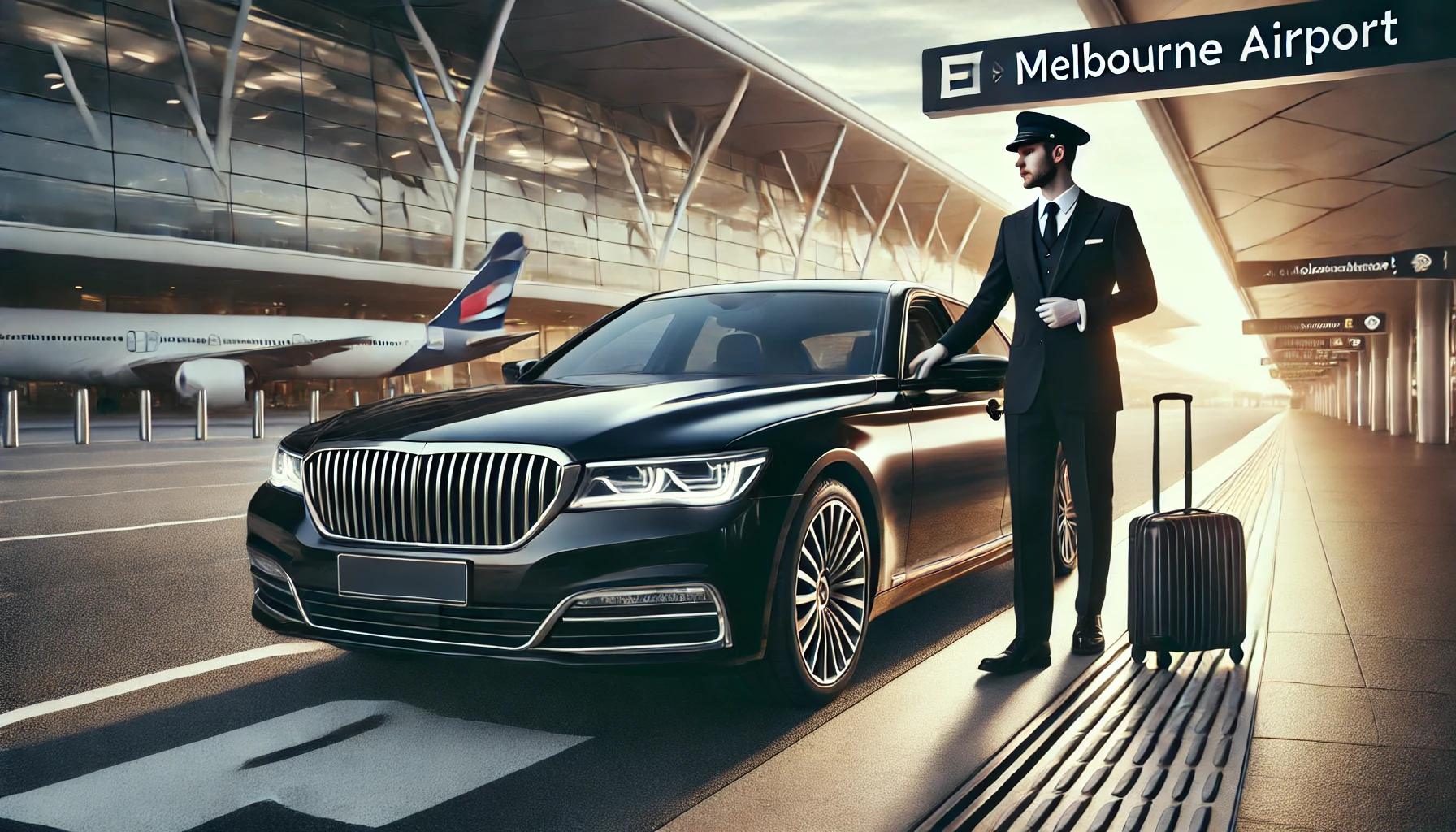 Luxury Airport Transfers Melbourne | VIP Chauffeur Service – Blue Tie Limo
