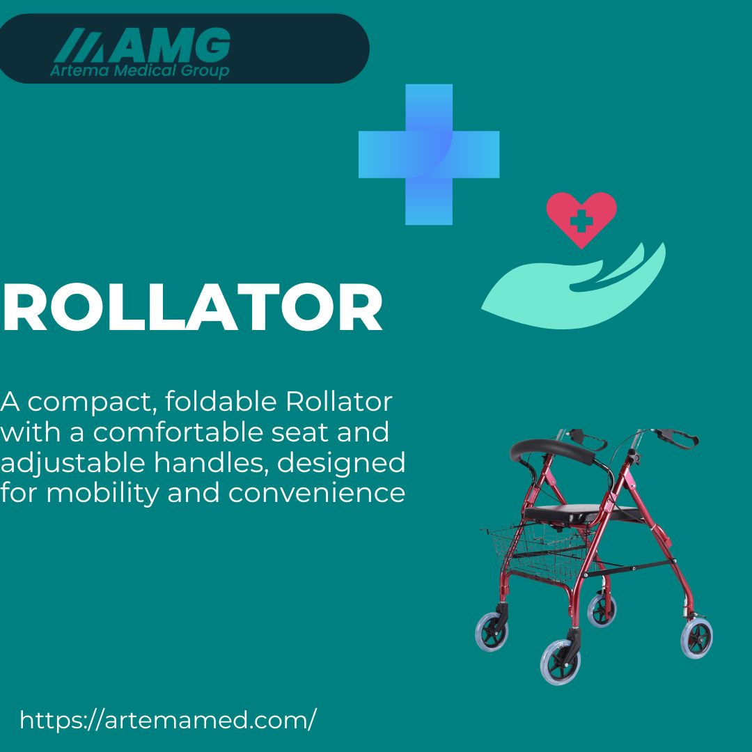 Different Types of Rollators: Choosing the Right One for Your Needs