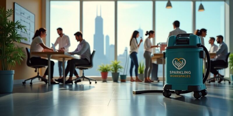 Sparkling Workspaces_ Elevate Your Office Cleaning in Chicago