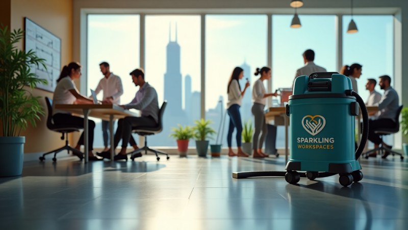 Sparkling Workspaces_ Elevate Your Office Cleaning in Chicago