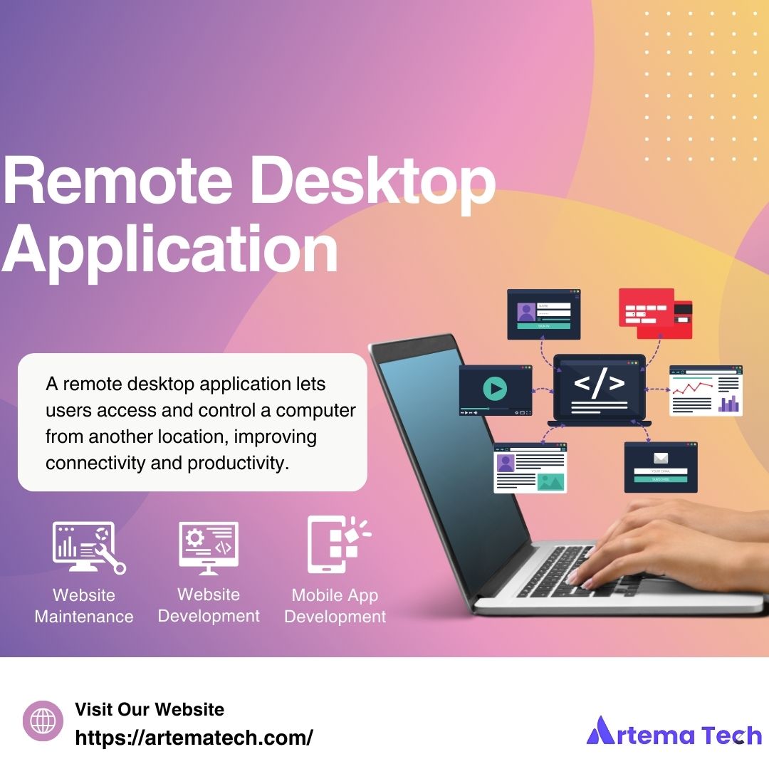 The Work of Remote Desktop Application