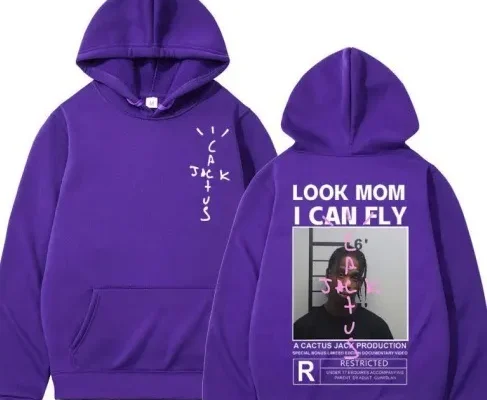 Travis Scott Cactus Jack Purple Hoodie