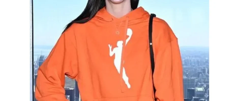 Caitlin Clark Orange Pullover Hoodie
