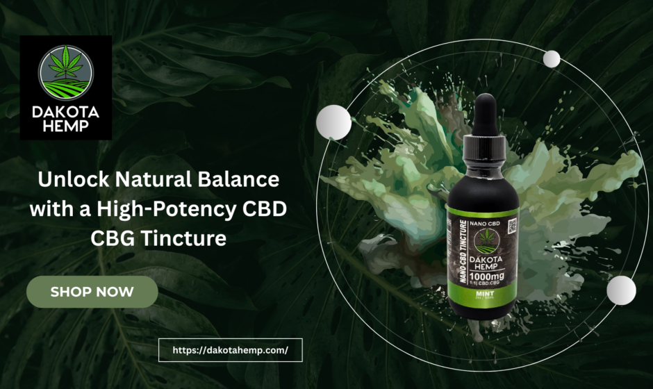 CBD CBG Tincture