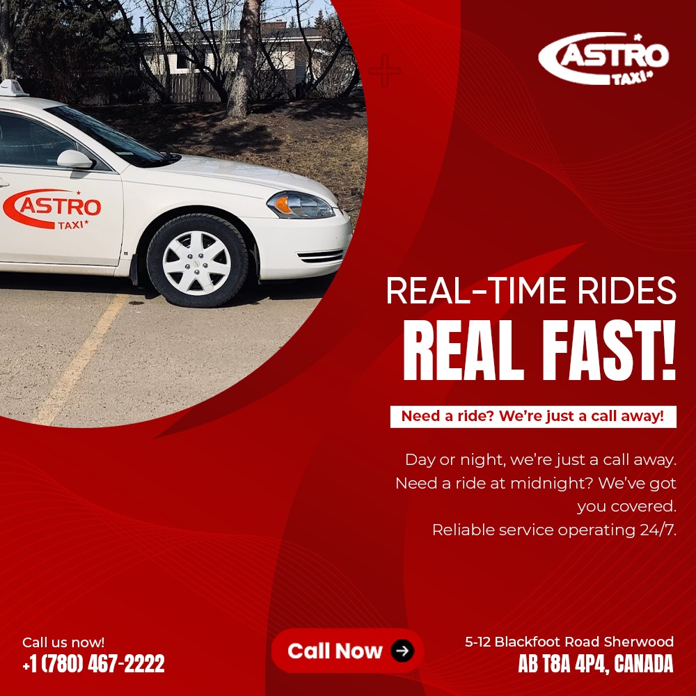 Astro Taxi Sherwood Park – When a Ride Becomes a Lifesaver
