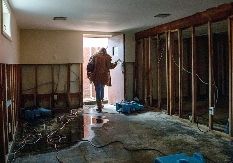 flood in basement
