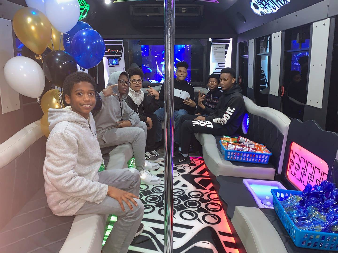 Ride in Style with Premium Limo Bus Rental Services