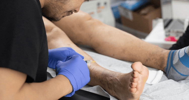 what do vein centers do