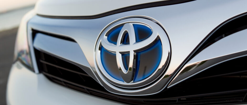 Toyota car showroom in West Delhi