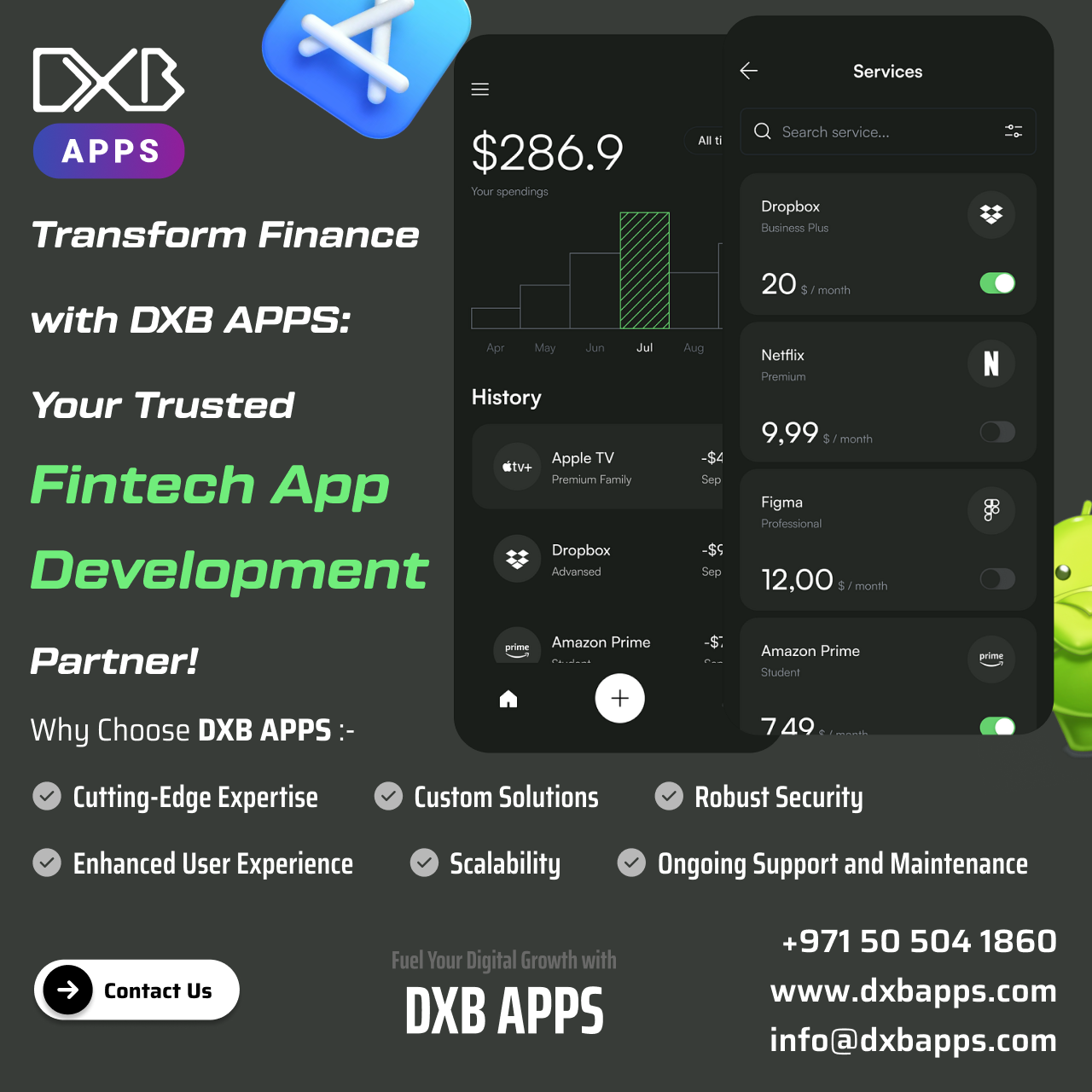 Transform Your Business with DXB APPS Leading mobile app Development Company in Dubai