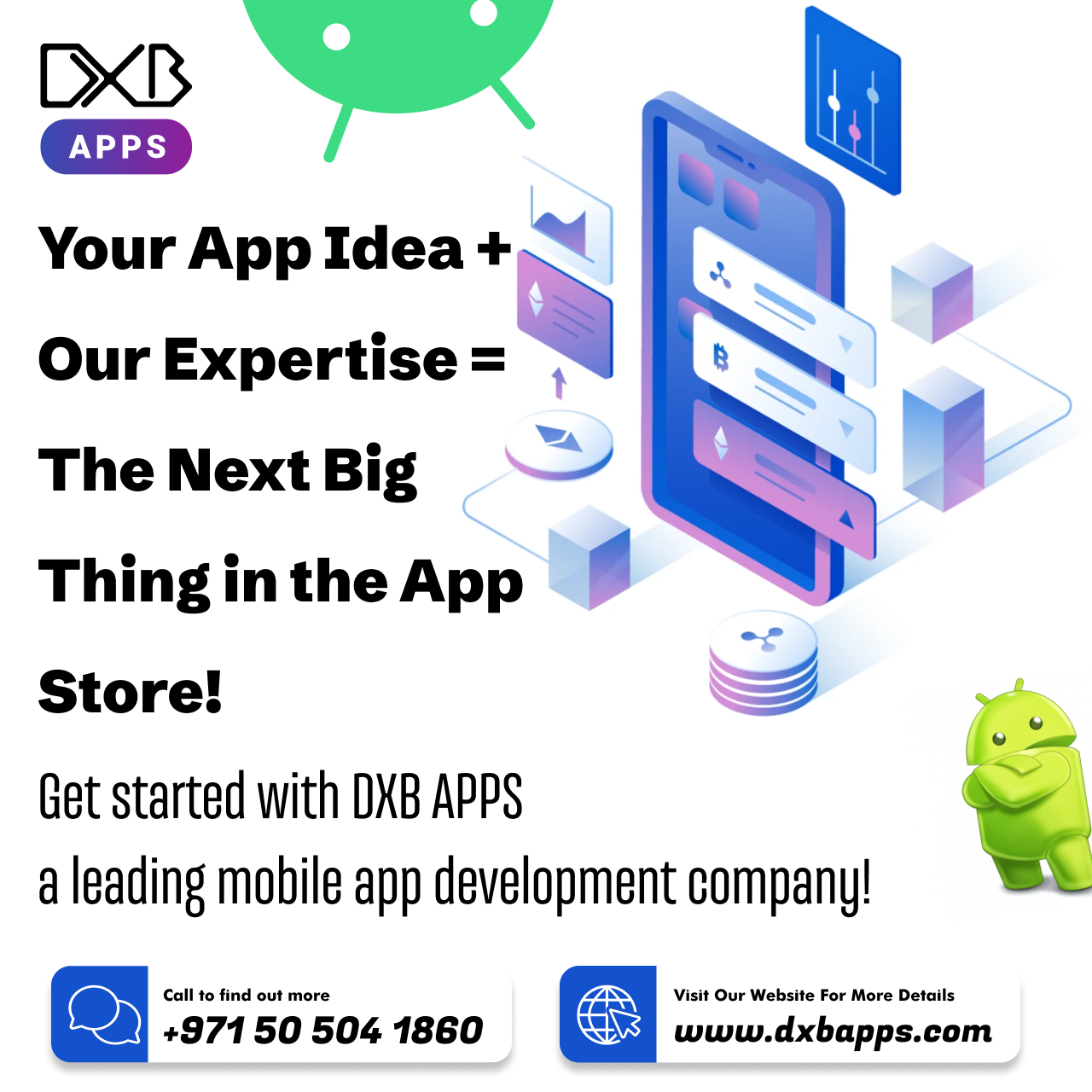 DXB APPS offers clients with the best app development Dubai services