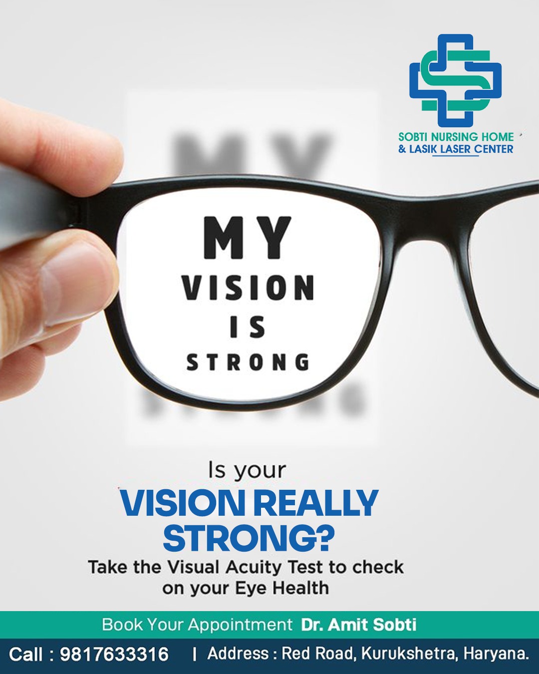 Discover the Best Eye Hospital in Kurukshetra – Sobti Nursing Home