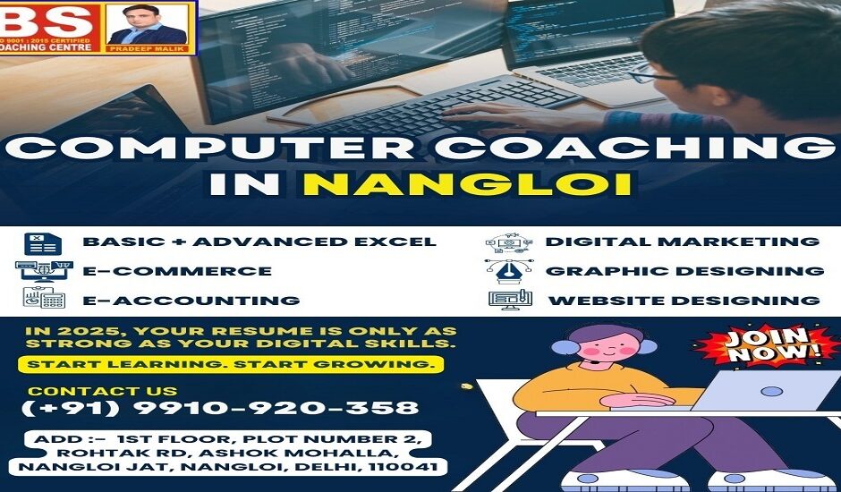 Computer Coaching in Nangloi